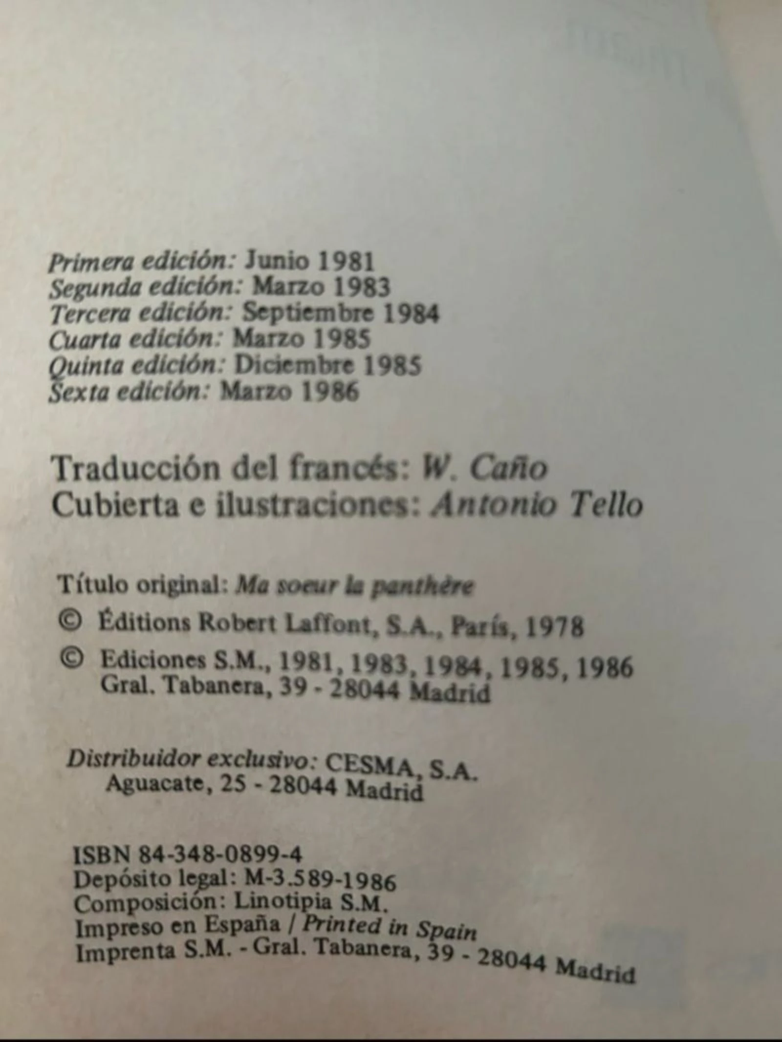 Livro: minha irmã a pantera – photo 4